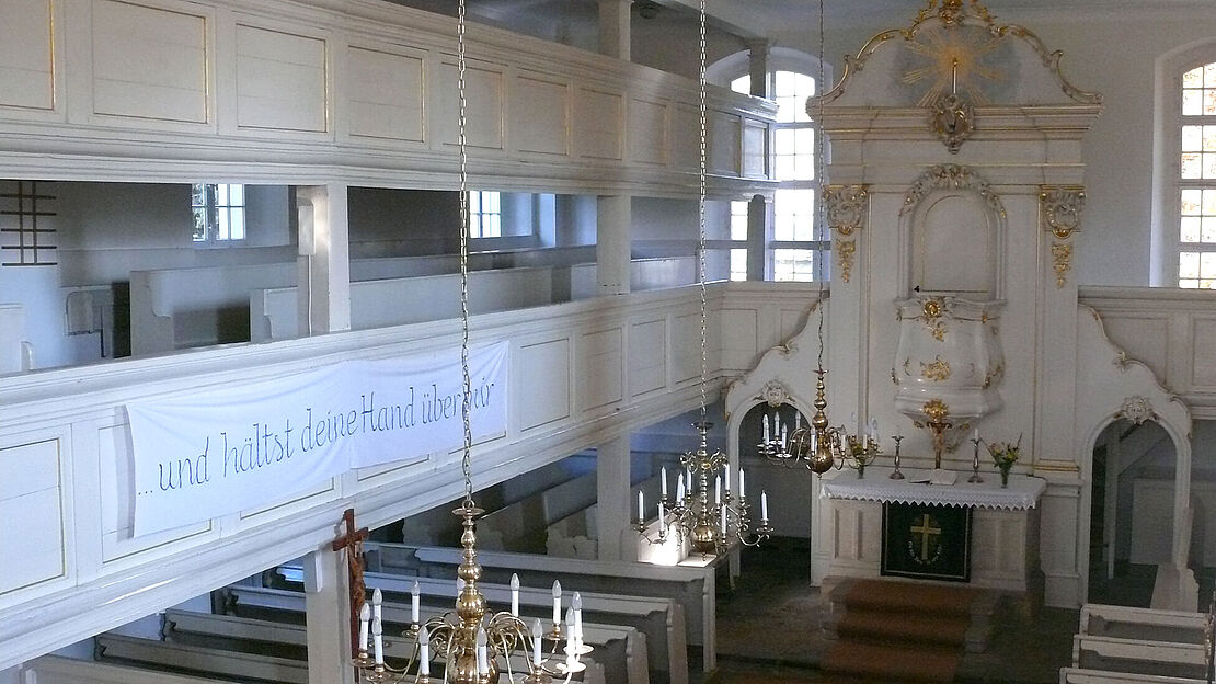 Die Kirche in Berthelsdorf