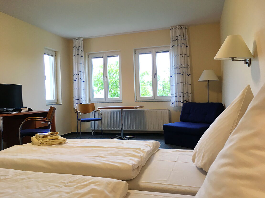Doppelzimmer im Tagungshaus