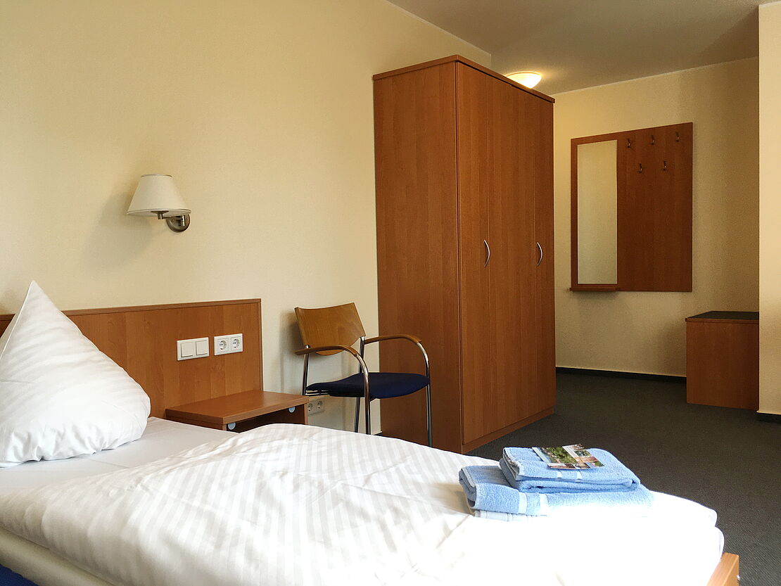 Einzelzimmer im Tagungshaus